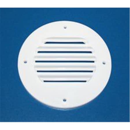 Mts Products RV Motorhome Trailer Outside Battery Box Vent, Colonial White M6S-310